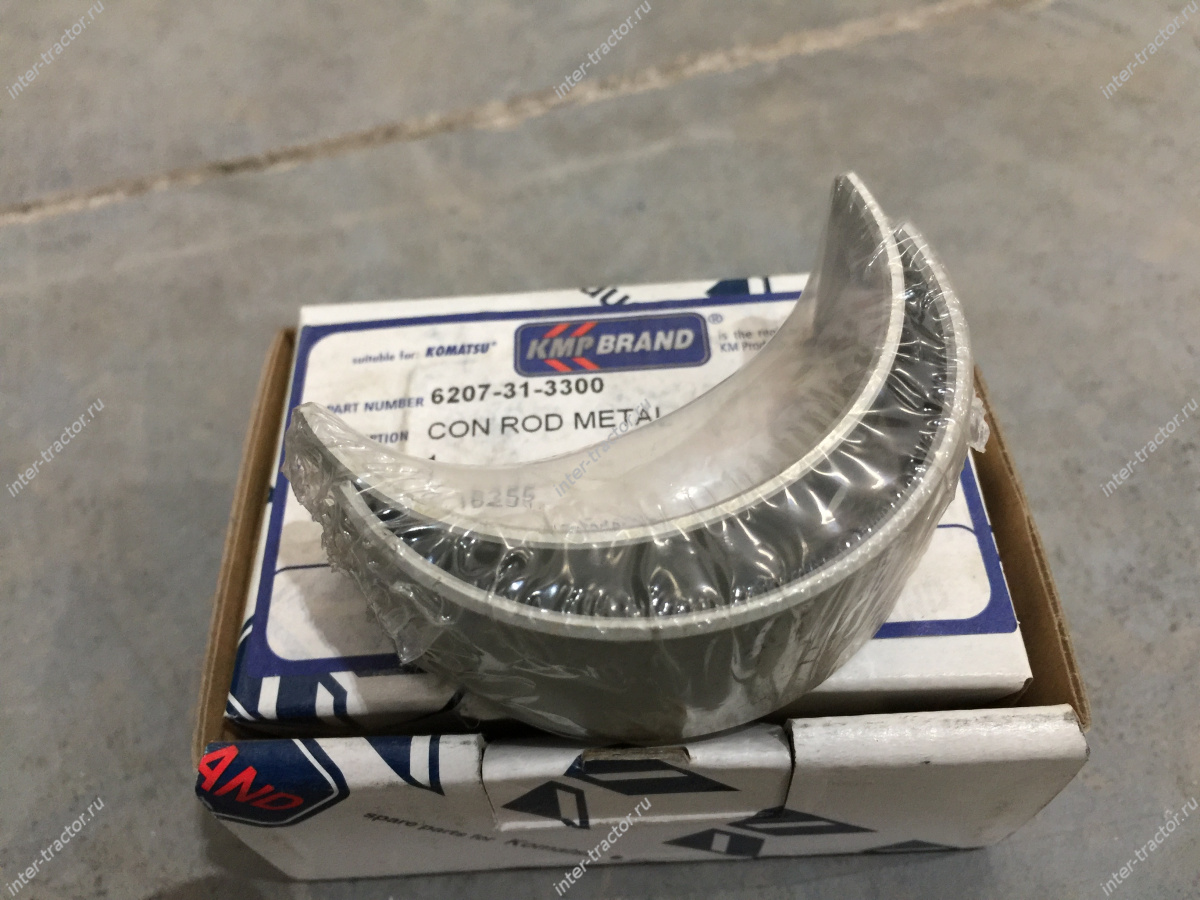 6207-31-3300:Вкладыш шатунный STD, 6207-31-3600